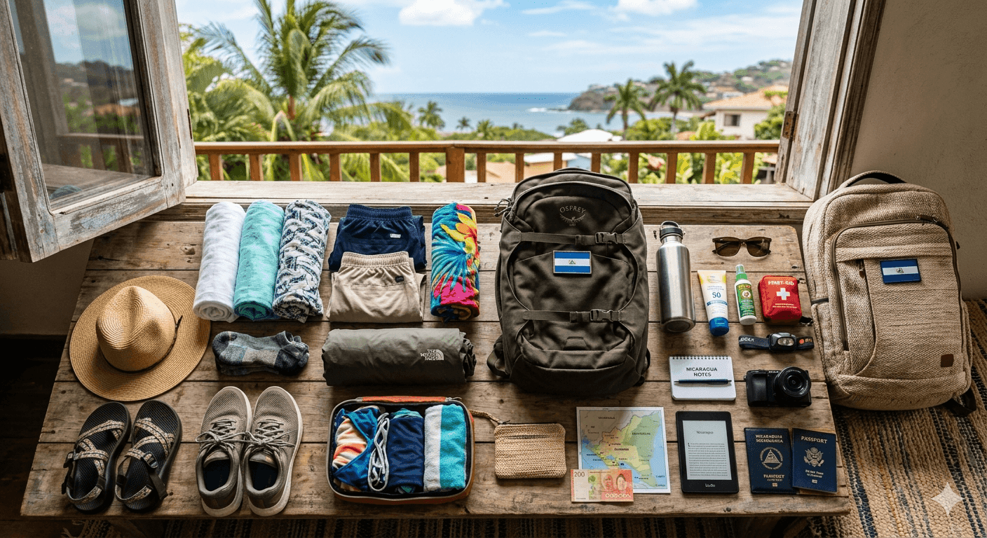 What to Pack for a Trip to Nicaragua: The Complete Packing Guide