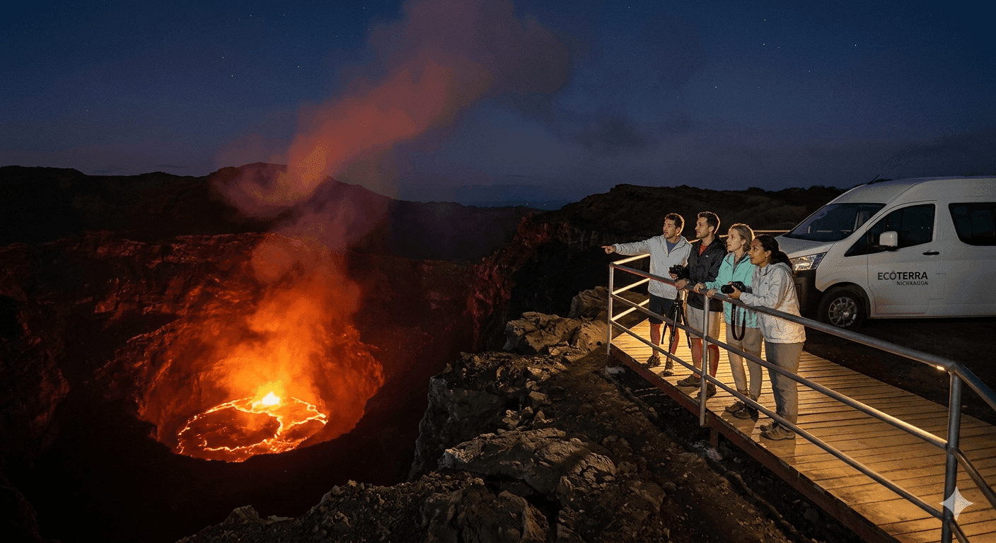 Best Time to Visit Masaya Volcano: Day vs. Night Tour Guide